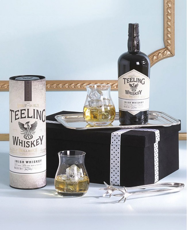 Irish Whiskey Connoisseur Gift Basket