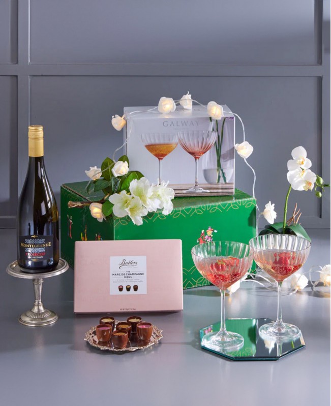 Pretty in Pink Bubbles Gift Basket